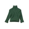 Camiseta base de cuello alto para niñas Suéter de otoño e invierno de color sólido para niños Ropa para bebés y niños para mujer Camiseta base de punto