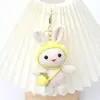 Llavero Peluche Colgante Tejido a Mano Pequeña Joyería Muñeco Caricatura Lindo Muñeco de Lana Accesorios para Bolso Transfronterizo