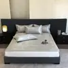 900D Lujo Accesible Jacquard Acondicionado por Aire Alfombra Suave Plegable Lavable a Máquina Clase A Transpirable Alfombra de Salud Verano Hogar Alfombra de Seda de Hielo 1.8