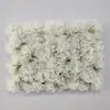 Fondo de Pared de Flores Artificiales Arreglo Floral para Fondo de Transmisión en Vivo de Influencer Hortensia Rosa Arreglo de Flores de Plástico para Sala de Transmisión en Vivo
