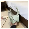 Bolso Cruzado de Color Sólido para Mujer, Simple de Verano, Nuevo Estilo, Textura Suave, Hombro tipo Silla, Pequeño Cuadrado de Lujo Ligero