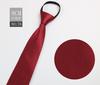 Corbata Negra de Fábrica para Hombre a Rayas Azul Corbata de Negocios Nudo para Gente Floja Corbata con Cremallera sin Nudo en stock Venta al por Mayor
