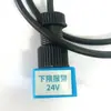 Medidor de Flujo de Tubería UPVC Plástico Alarma 24V Interruptor de Límite Superior e Inferior Flotador Magnético Señal Rotor Medidor de Flujo