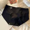 7A Calcinhas Femininas Seamless de Toque Natural Cintura Média Feminino Primavera/Verão Seda Gelada Delicadas Seda de Amora Forro Antibacteriano Tamanho Plus