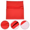 Nueva Bolsa con Cremallera para Joyería con Patrón de Lichi de PU, Bolsa de Almacenamiento para Empaque de Joyería de Collar, Bolsa con Cremallera de Cuero Simple y Elegante