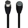 Cable Conector Doble Macho Din13P, Cable de Conexión Grande de 13P para Equipo de Belleza, Cable Atomizador