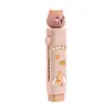 Goma de borrar de empujar y tirar de capibara para niños, goma de borrar linda sin dejar rastro, goma de borrar especial de presión para estudiantes de primaria