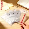 Bolsa de Botão de PVC Eva Corretivo Joias Micro Carimbo Documento Papelaria Plástico Pintado Cola Armazenamento Selo
