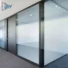 Marco de aleación de aluminio Panel de vidrio Oficina Pared divisoria comercial Pared divisoria modular de vidrio con instalación incluida