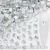 Cristais Quadrados 3mm Fundo Plano Manicure Diamante de Formato Especial Acessórios de Unha Usáveis Decoração de Manicure Popular Joias Flash para Nail Art