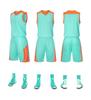 Conjunto de Uniforme de Basquete Acampamento de Treinamento Colete Verão Adulto e Crianças Compra em Grupo Imagem para Impressão Número 872 # Respirável e de Secagem Rápida