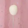 Decoração de bolo com balão pequeno colorido plug-in decoração de mesa de sobremesa para festa de aniversário infantil acessórios de bandeirinha para bolo de aniversário