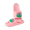 Nuevas Chanclas de Moda de Verano Bomei Q17 para Mujer Sandalias Casuales de Plástico Color Sólido Suave Calzado para Mujer PVC