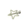 Pinza para el pelo de estrella de cinco puntas Dopamine Girl Súper Q Color Gelatina Estrella Clip de un carácter Dulce Clip sin marcas Clip para patillas laterales