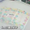 Caja sorpresa popular de ins bolsa autoadhesiva opp bolsa de embalaje de graffiti de dibujos animados ins bolsa autosellante tarjeta bolsa de regalo polaroid