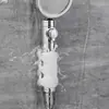 Soporte para cabezal de ducha sin taladrar, accesorios para cabezal de ducha con ventosa, cabezal de ducha móvil, estante de silicona seguro