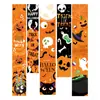 Tapiz de Fondo de Halloween Transfronterizo Hecho a Medida para Decoración de Ambiente de Fiesta de Festival al Aire Libre Banner de Tela Colgante 3X5