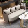 Personalizado Profesional Ocio Qingba Cafetería Hotel Restaurante Negociación Recepción Tarjeta Asiento Sofá Mesa de Té Mesa Mesa y Silla Combinación