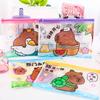 Bolsa de rejilla Sanrio nueva de alto valor ins bolsa de archivo kulomi almacenamiento de datos para estudiantes bolsa de clasificación de materias