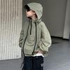 Ropa para Niños Chaquetas para Niños Primavera y Otoño 2025 Estilo Nuevo Niños Grandes Ropa de Trabajo Cortavientos Infantil Ropa a Prueba de Viento Transfronterizo