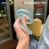 Venta al por mayor directamente del fabricante.: Brazalete Pulsera Ancho Redondo de Jade Cuarcita Natural de Alta Calidad, Jade Espuma de Agua Congelada Azul Cielo
