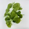 Arranjo Pequeno Artificial Personalizado com 7 Cabeças Planta Artificial Pequena Planta com Folhas Falsas Acessórios para Parede de Plantas Desktop de Escritório Bonsai