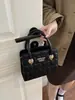 Bolso Pequeño Cuadrado de Color Sólido de Nicho para Mujer 2026 Bolso Cruzado de Cuero PU con Patrón de Diamantes Bolso de Hombro de Moda Tendencia para Mujer