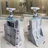 80 ranura de cola de milano varilla roscada bloque deslizante corredera columna placa de soporte de banco de trabajo vertical tipo T tipo L riel de cola de milano elevador