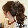 Accesorio para el pelo de coleta alta, pinza de torsión, pinza banana de lunares, pinza de garra, pinza para el pelo de alta gama y exquisita para otoño/invierno para mujer