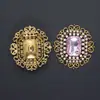 Broche de diamantes y perlas retro europeo y americano corsage estilo barroco de corte accesorios occidentales británicos en stock lote directo