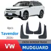 Adecuado para el modelo Volkswagen Tavendor 2026, guardabarros para coche de exportación transfronteriza, fábrica de modificación de guardabarros de coche