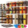 Caja de conservación de alimentos frescos de PP en stock transfronterizo, frasco sellado para refrigerador, frasco para alimentos de cocina, frasco para almacenar granos, frasco para almacenar refrigerios