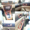 Adecuado para Passat B5 antiguo 01-05 pegatina interior modificada control central palanca de cambios fibra de carbono decorativa pegatina de coche