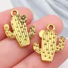 Acessórios para Joias Artesanais DIY Transfronteiriços Pingente de Liga de Chapéu Ferradura Cacto Pulseira de Cowboy Ocidental Pequeno Charme