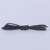 Cordones elásticos de 4 mm en stock, cinturillas, cordones elásticos deportivos y casuales, cordones perezosos sin atar, cordones planos de 0.4