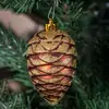 Colgantes de Navidad de Plástico, Bolas de Navidad Galvanizadas, Piñas Falsas para Decoración Navideña, Regalos de Navidad, Colgantes con Forma Especial