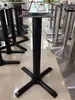 Patas de Mesa, Patas de Mesa de Barra de Acero Inoxidable, Base de Hierro Fundido, Soporte Metálico de Hierro Forjado para Mesa de Comedor, Patas Redondas para Mesa de Té, Marco de Mesa