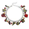 Pulsera de aleación de joyería al por mayor con dibujos animados de los nuevos mutantes Deadpool y Wolverine, de gran venta entre Europa y Estados Unidos