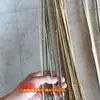 Tiras de Bambu, Fios de Bambu, Tiras Finas de Bambu, Casca de Bambu, Tecelagem de Bambu, Artesanato para Estudantes, Leques de Bambu, Pipa, Gaiolas de Pássaros, Arte Floral, Decorações de Casamento