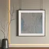 Pintura Decorativa Moderna Minimalista de Lujo Ligero para Sala de Estar, Arte de Nicho para Hoteles y Casas de Huéspedes, Arte de Pared para Salas de Muestra, Pintura para Colgar en Pasillo de Entrada