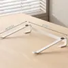 Soporte elevador de computadora, almacenamiento de escritorio, base enfriadora para laptop, almacenamiento para dormitorio/oficina, bandeja para teclado