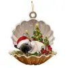 Colgante de Perro Durmiendo de Acrílico para Coche, Colgante para Árbol de Navidad, Decoración del Hogar - Nuevo Producto Transfronterizo