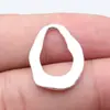 18X24mm 1.4g Multicolor DIY Aleación de Zinc Accesorios Colgante Irregular con Forma de Anillo para Pendiente