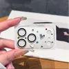 Película protectora para lente resistente a rayones, con temática de amor, brillante y elegante para Apple 18P/18PM, con alta definición, a prueba de explosiones y acabado mate integrado