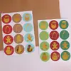 Pegatinas selladoras doradas con temática navideña, pegatinas de recompensa para niños, decoraciones para fiestas de juguetes, pegatinas selladoras de muñeco de nieve navideño