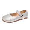 Zapatos de Cuero para Niñas 2024 Primavera y Otoño Nuevos Zapatos para Niños Zapatos de Princesa de Suela Blanda para Niñas Zapatos de Estilo Extranjero Antideslizantes Celebridad de Internet