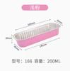 Caja de Papel de Aluminio Dorada Espesada Caja de Papel de Aluminio Empaquetada Caja para Llevar Especial para Freidora de Aire para Hornear Caja Rectangular para Hornear Durian