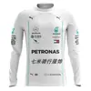 Nova Camiseta de Manga Longa de Corrida F1 Roupas de Motocicleta Off-Road Respirável Secagem Rápida Gola Redonda Manga Curta Roupa Esportiva Top Exportação