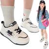 Zapatos Casuales Estilo Coreano para el Año Nuevo 2026, Resistentes al Desgaste, Transpirables, Tenis Ankora Rojo, Ligeros, Cómodos y Modernos para Niños y Niñas