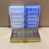 Caja de Accesorios para Señuelos de Pesca Caja de Cebo de Doble Capa Caja de Almacenamiento de Herramientas de Pesca Guarda Peces Portátil Caja de Equipo de Pesca Caja de Pesca Caña de Pescar
